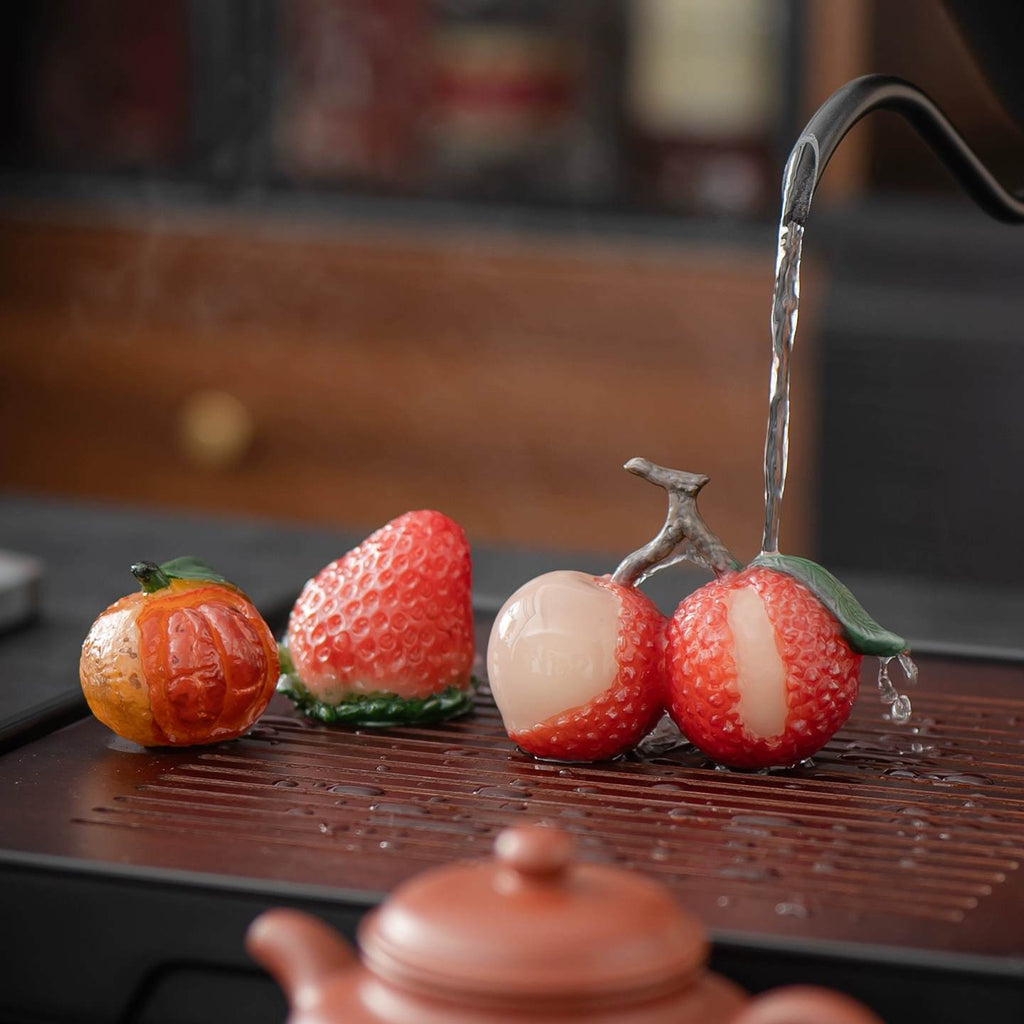 Color-Changing Tea Pet Figurine – Collectible Tea Play Decor & Gift Set
