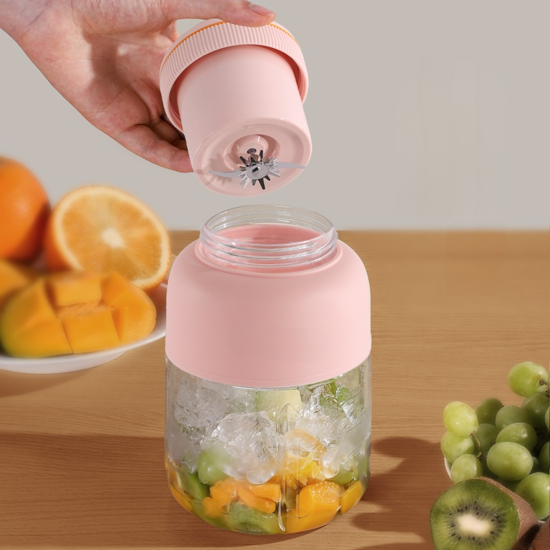 Juice cup——large capacity portable freshly squeezed juice can crushed ice
