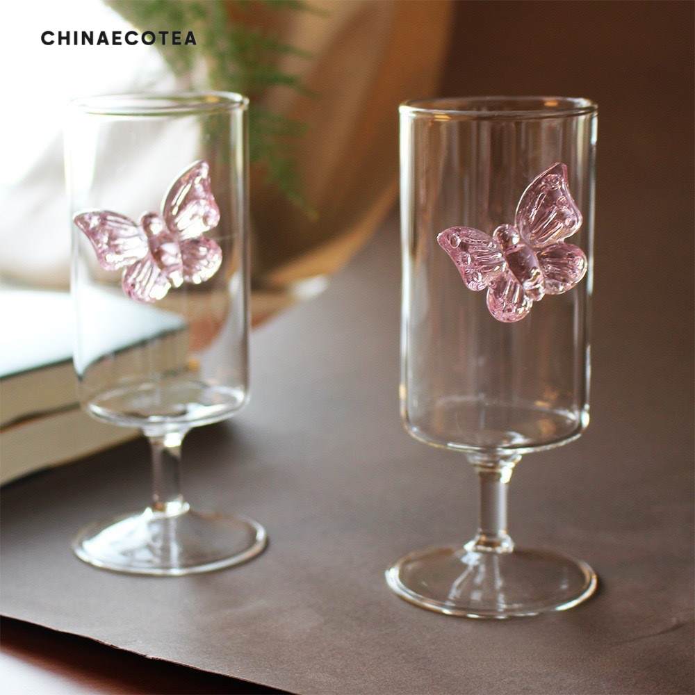 Butterfly Tea Pot - High Borosilicate Glass