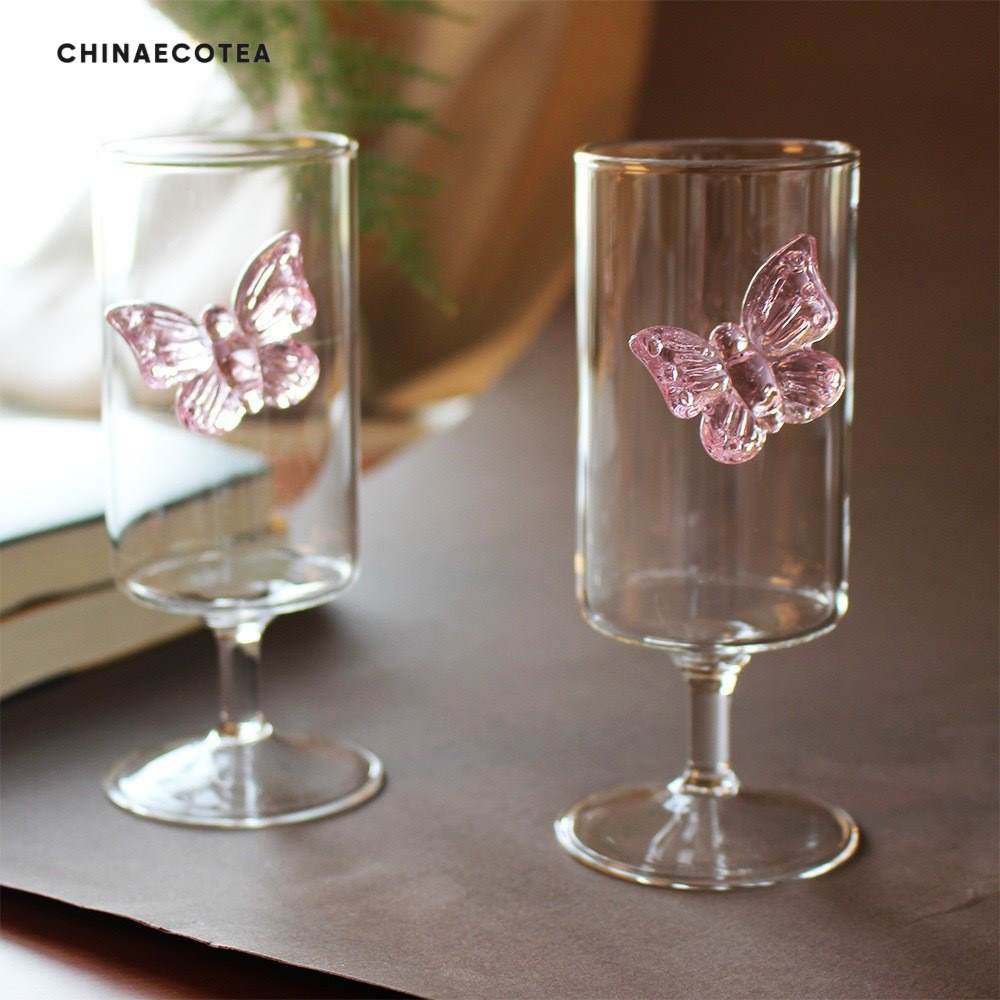 Butterfly Tea Pot - High Borosilicate Glass