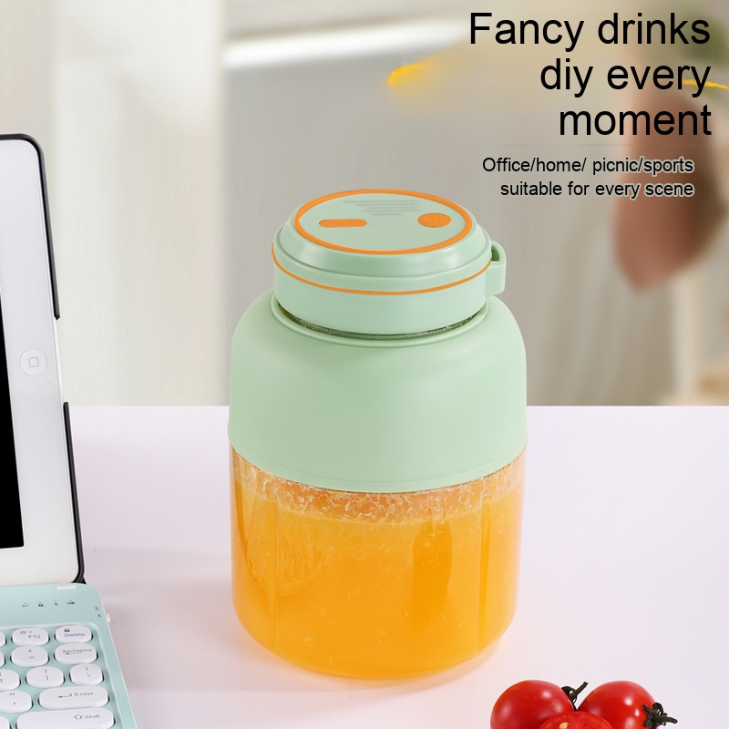 Juice cup——large capacity portable freshly squeezed juice can crushed ice