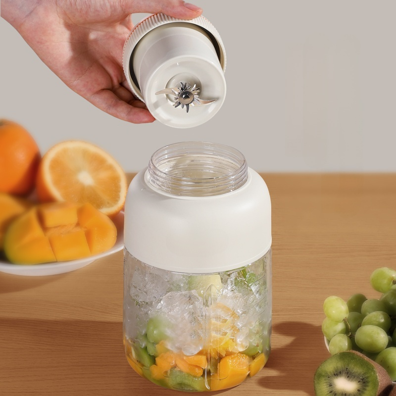 Juice cup——large capacity portable freshly squeezed juice can crushed ice